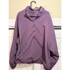 Diamond Supply  Company Anorak Jacket Wine Sz L - Y2K VINTAGE